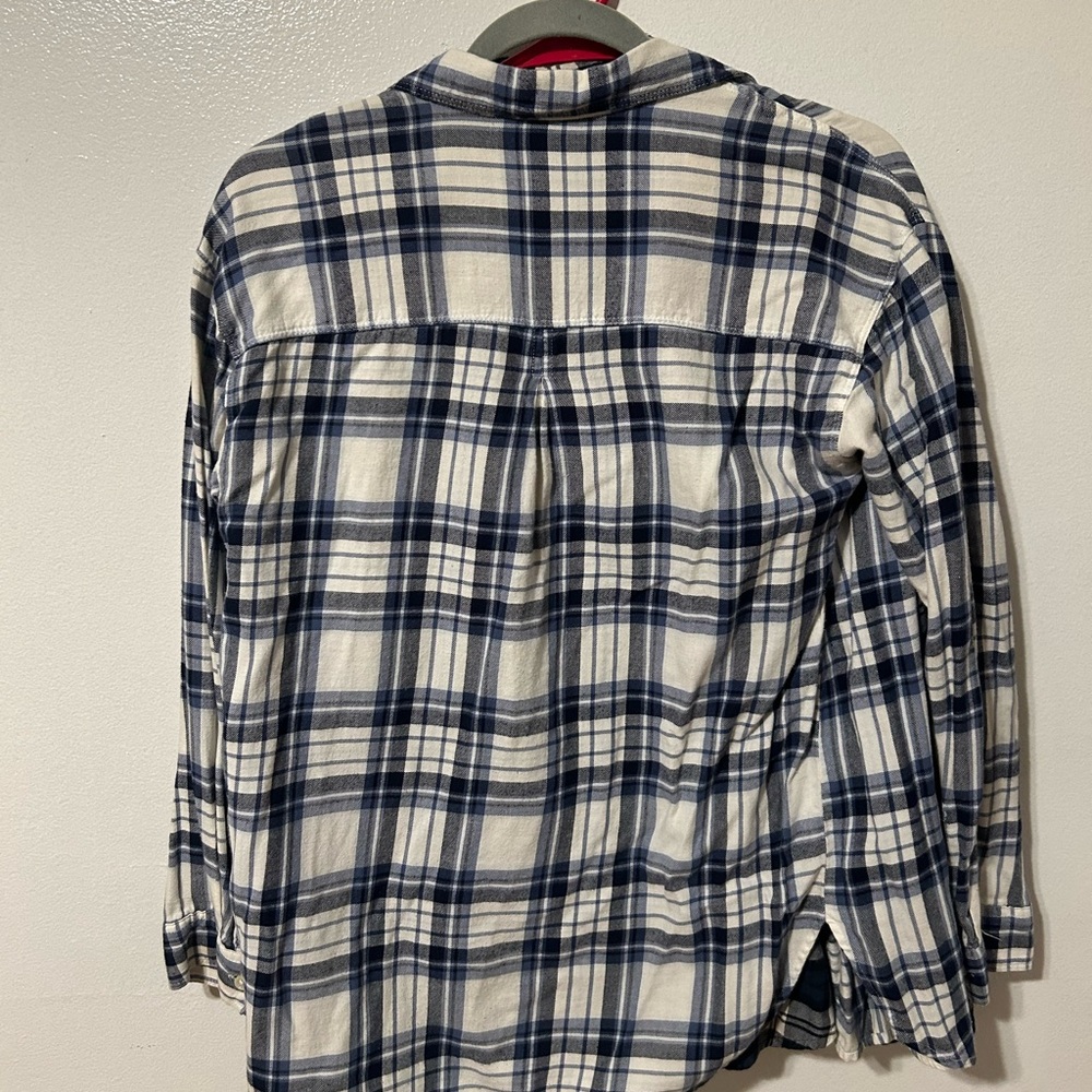 Two plaid button up flannels - Picture 4 of 4